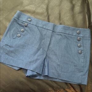 LOFT High Waist Blue Women's Shorts